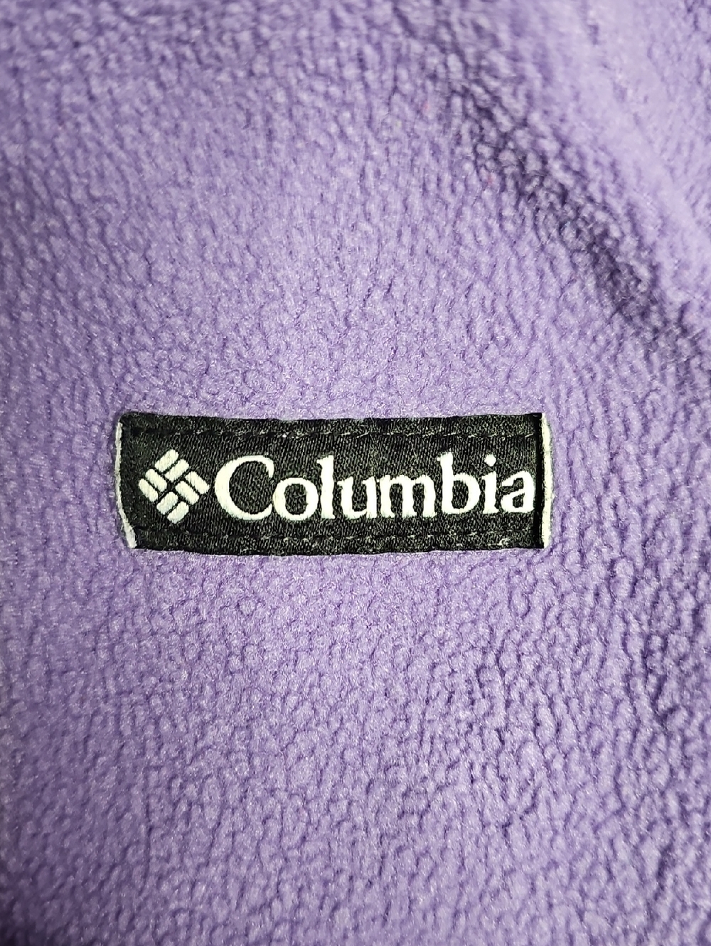 Columbia Lavender Full-Zip Fleece Jacket - Picture 3 of 5